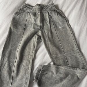 Nike grey sweatpants cuffed - XS